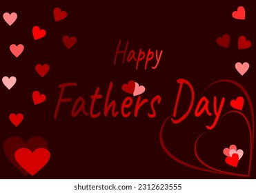 happy fathers day. vector of fathers day. 
