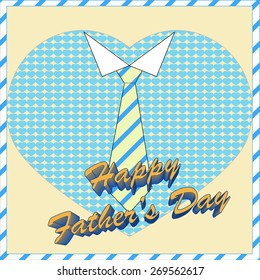 Happy father's day vector