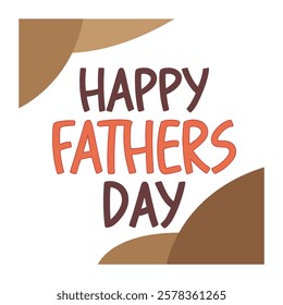 Happy Fathers Day vector arts