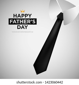 Happy Father's Day vector background