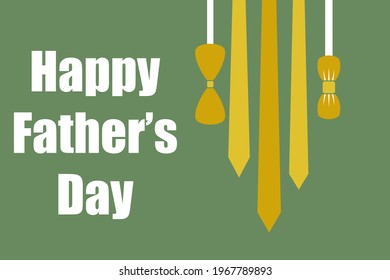 Happy father`s day vector background. Concept for greeting card