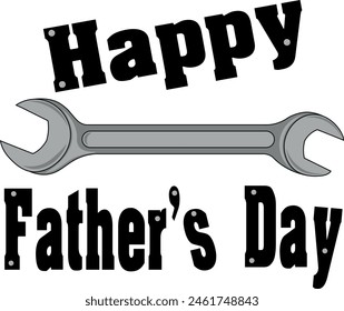 Happy father's day vector background. Happy day