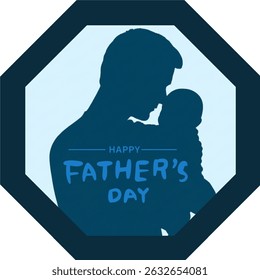 Happy Fathers day vector background, web banner, poster