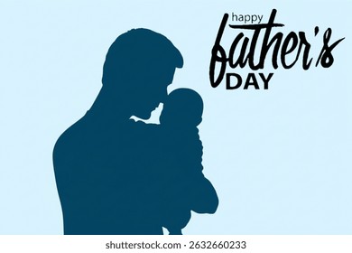 Happy Fathers day vector background, web banner, poster