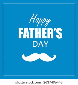 HAPPY FATHER'S DAY VECTOR BANNER | POST | STORY