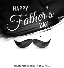 Happy father's day vector card