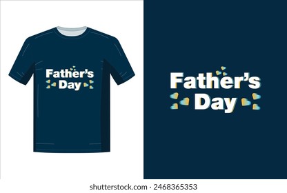 Feliz Día del Padre Vector creativo 
Diseño de Plantillas de camiseta, silueta, portada, Anuncio, publicación en redes sociales, diseño de postal, etc. volante, concepto del día del padre. Papi e hijo mejor concepto de día.