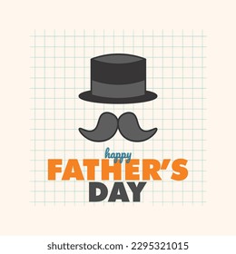 happy father's day vector design