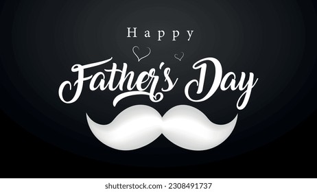 Happy fathers day vector design