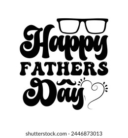 Happy Father's day vector design