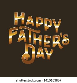Happy Father's Day, vector eps10 illustration