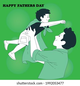 happy Father's day , vector file file