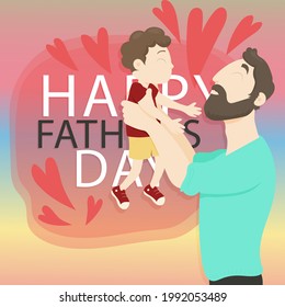 happy Father's day , vector file file