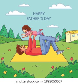 happy Father's day , vector file file