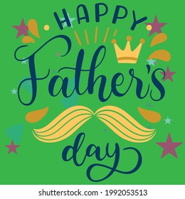 happy Father's day , vector file file