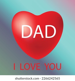 Happy father's day vector greeting cards