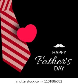 Happy Father's Day Vector Illustration Design.