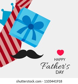 Happy Father's Day Vector Illustration Design.