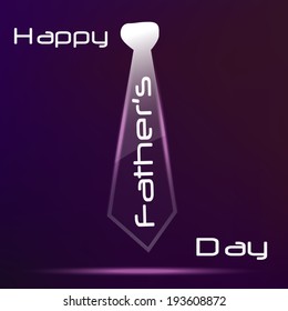 Happy Father's day Vector illustration background design and greeting gift card in glossy and shiny style... eps10