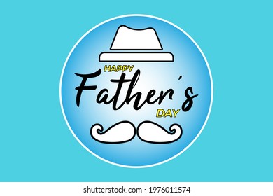 Happy Father's Day. vector illustration