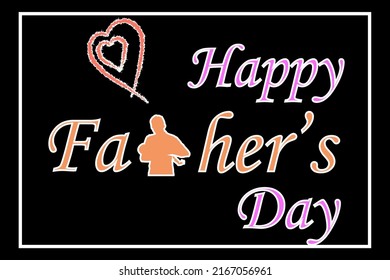 Happy Father's Day Vector Illustration wallpaper, poster, banner.