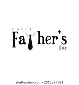 Happy Father's Day, vector illustration