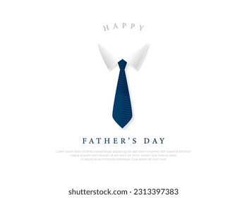 Happy Father's Day, vector illustration