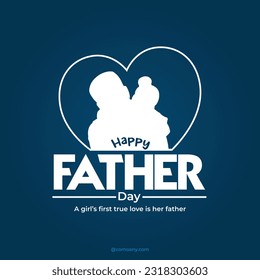 Happy Father's Day vector illustration