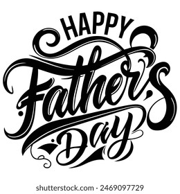 Happy Father's Day Vector Illustration