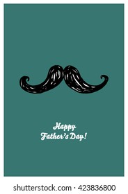 Happy Father's Day (Vector Illustration for poster or card)
