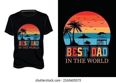 Happy father's day. Vector illustration.Father's Day Saying  quotes for t-shirts and pillow mugs.