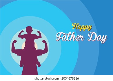 happy fathers day vector image