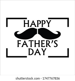 Happy father`s day vector lettering background. Happy Fathers Day calligraphy light banner. Dad my king illustration