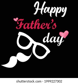 happy father's day vector t-shirt design