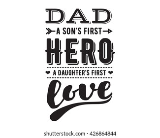 Happy fathers day vector typography. Vintage lettering for greeting cards, banners, t-shirt design.