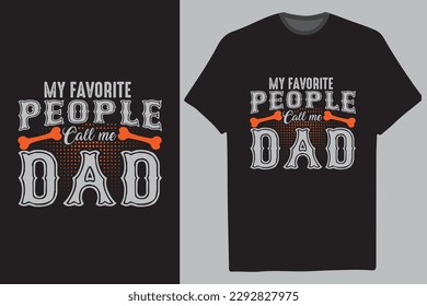 Happy fathers day vintage t shirt design