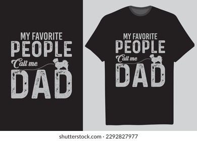 Happy fathers day vintage t shirt design