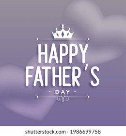 happy fathers day wishes greeting design