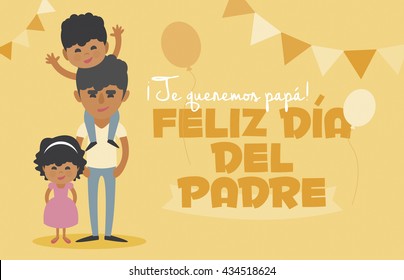 Father Day Spanish Images Stock Photos Vectors Shutterstock