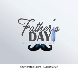 Happy Fathers Day You are the best Dad, super dad with  calligraphy, hand drawn lettering.