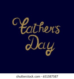 Happy Fathers Day.Happy fathers day card retro type font.