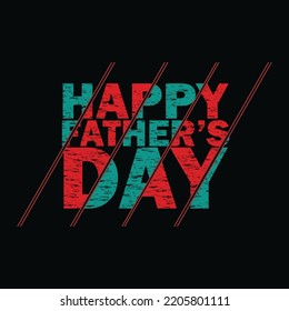 Happy father's t-shirt print. Happy father's day. Vector illustration. Patch with lettering, crown, wings and hearts