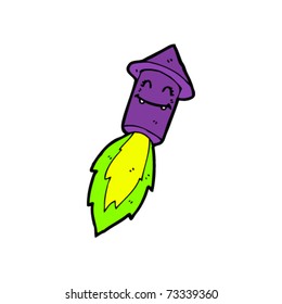 happy firework cartoon