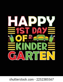 Alles Gute zum ersten Tag des Kindergartens