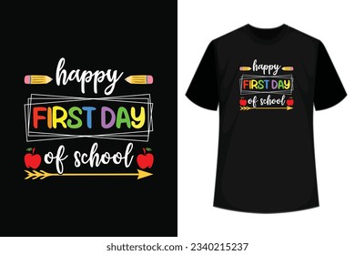 Happy First Day Of School Teachers Kids, Women Student Boys Girls , Let's Do This Welcome Back To School T-Shirt