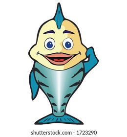 happy fish