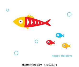 happy fish holidays