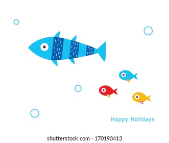 happy fish holidays