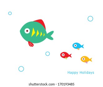 happy fish holidays