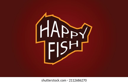 Fragmentos de peces felices en el discurso de la burbuja cómica al estilo del arte pop